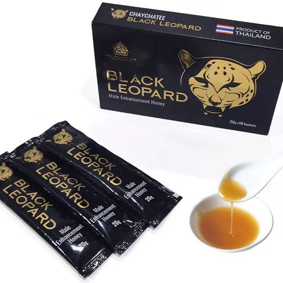 Svart Leopard Honung